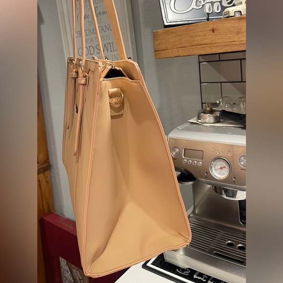 NWOT Lovevook Enamored Tan Laptop Tote Bag - Picture 5 of 10